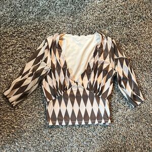 Forest Ink Harlequin Top